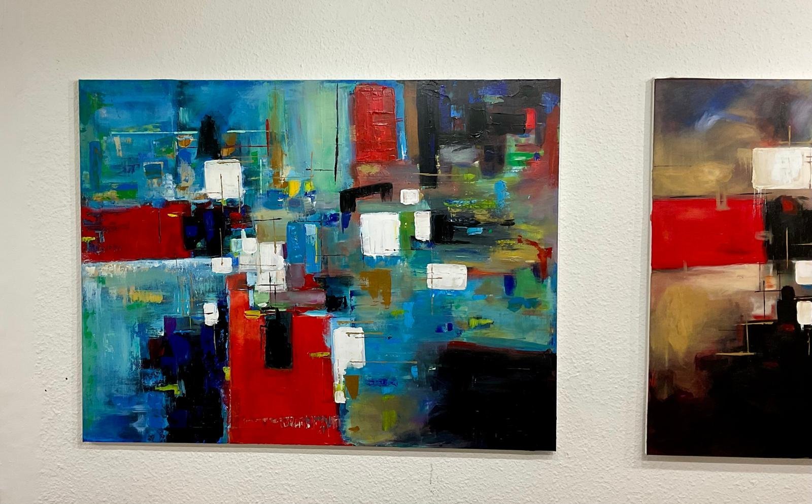 Quadro DANZA DE COLORES VIBRANTES – OPERA ORIGINALE DI FAVI GALES