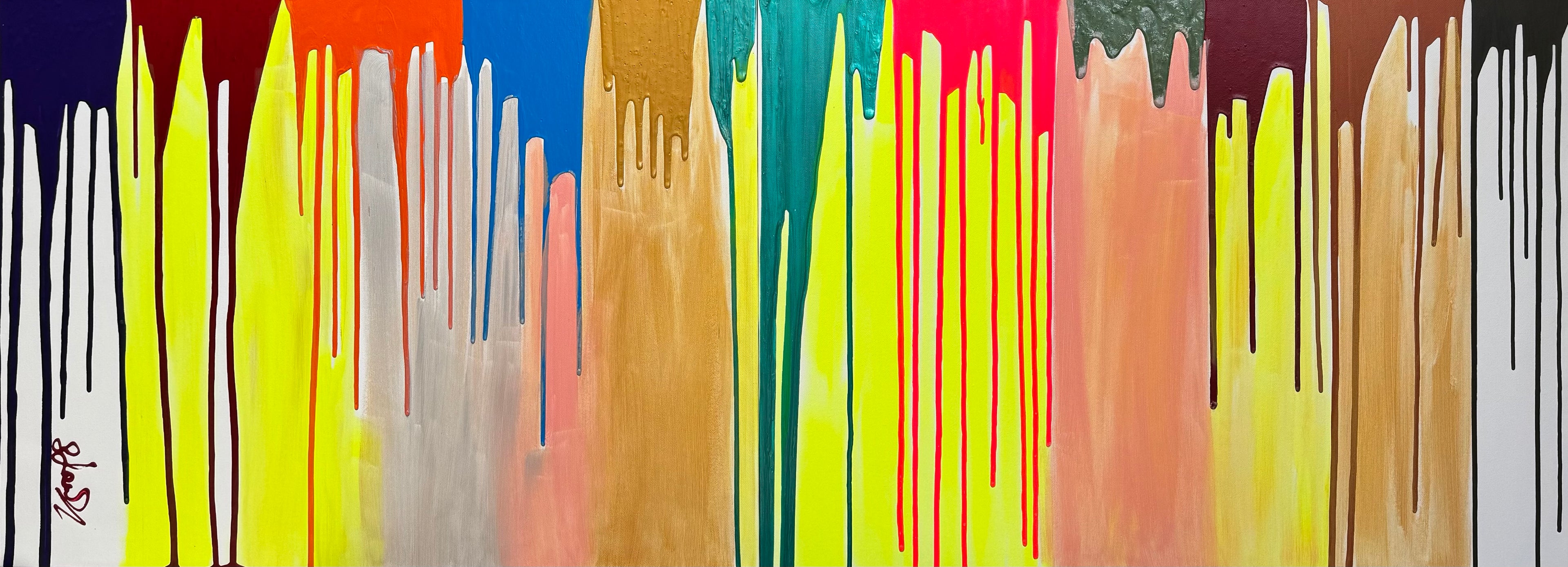 Gianluca Caliendo – Quadro Astratto 60x160 cm
