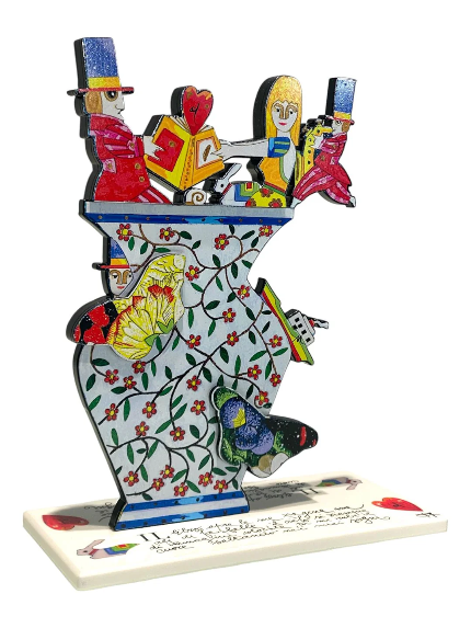 Scultura in resina Il libro apre le sue pagine di Francesco Musante, opera d’arte contemporanea in edizione limitata