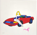 Serigrafia Marco Lodola originale firmata H.C. 30x30 con certificato – Pop Art italiana