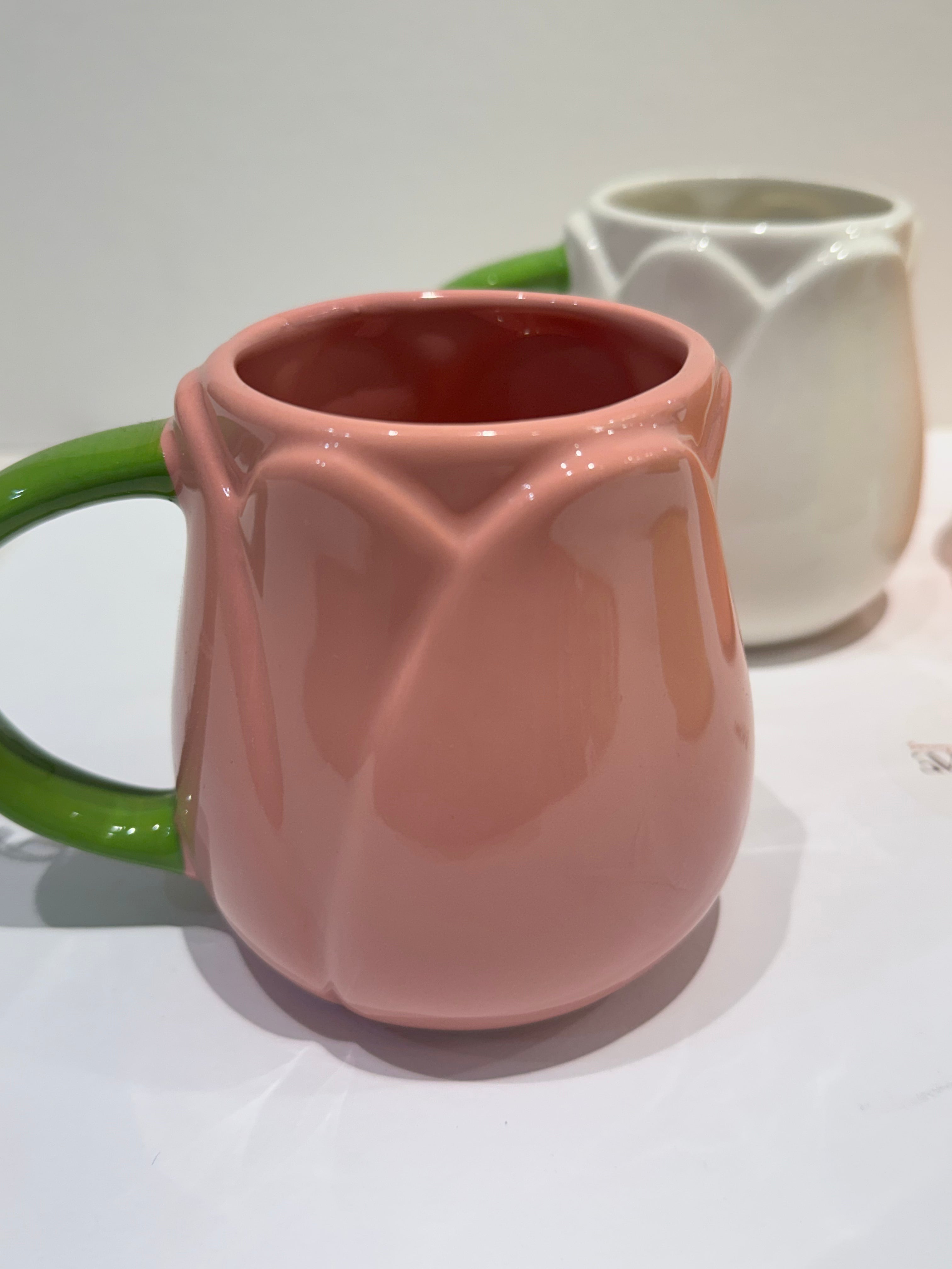 SET 4 MUG DESIGN TULIPANO – CERAMICA COLORATA