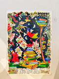 Entra in questo sogno colorato – Francesco Musante Serigrafia polimaterica ritoccata a mano - Edizione limitata