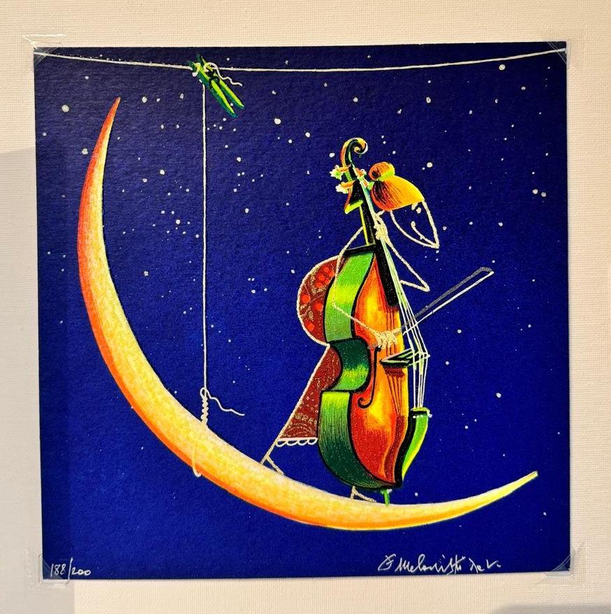 Concertino – Meloniski da Villacidro Serigrafia polimaterica | Edizione limitata